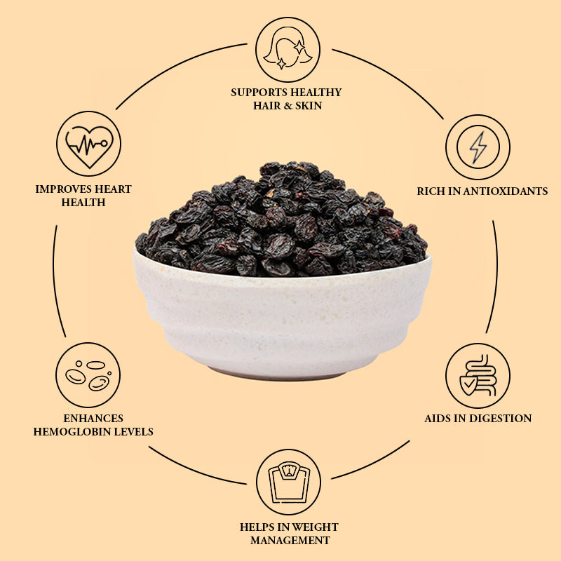 Premium Black Raisins