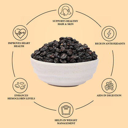 Premium Black Raisins